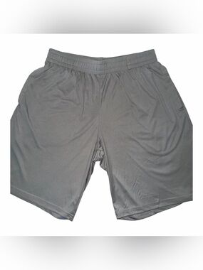 Men's Gray Athletic Shorts - Lightweight Performance